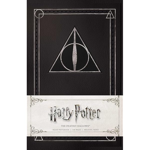 Amazon.com: Harry Potter Deathly Hallows Hardcover Ruled Journal